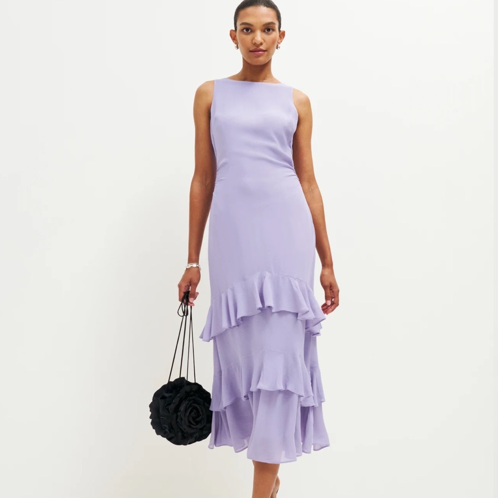 Reformation Magnus Dress Size 10 Aura